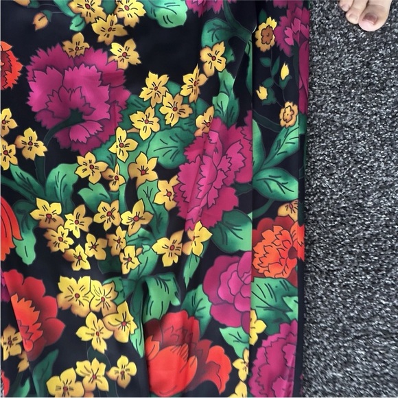 Flora Bea NYC floral maxi cocktail Dress - Picture 10 of 16